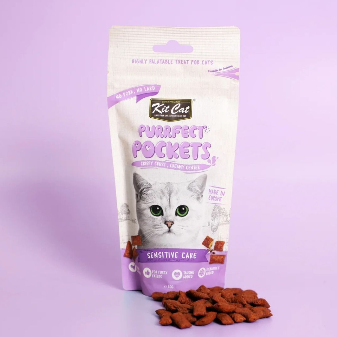 Kit Cat Purrfect Pockets 60g BUY 4 GET 1 FREE