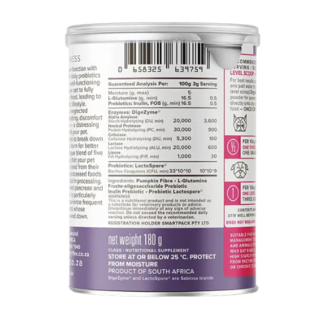 NutriFlex® DigestiMax - Digestive Enzymes with Pre and Probiotics For Dogs and Cats