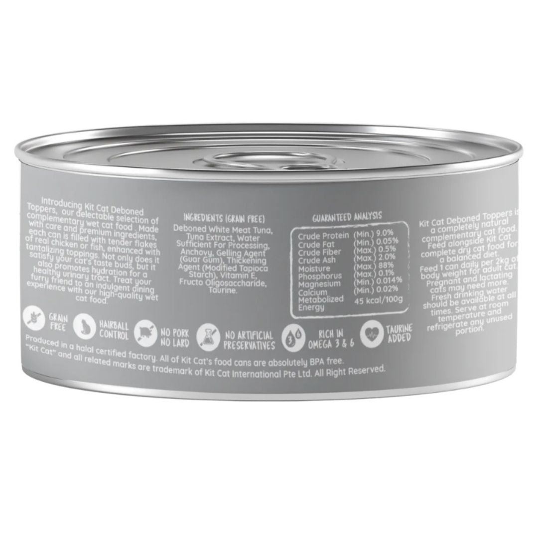 Kit Cat Deboned Toppers - Tuna Variants BUY 5 AND SAVE!