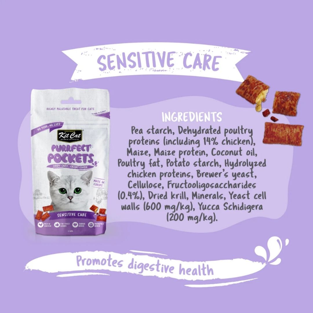 Kit Cat Purrfect Pockets 60g BUY 4 GET 1 FREE