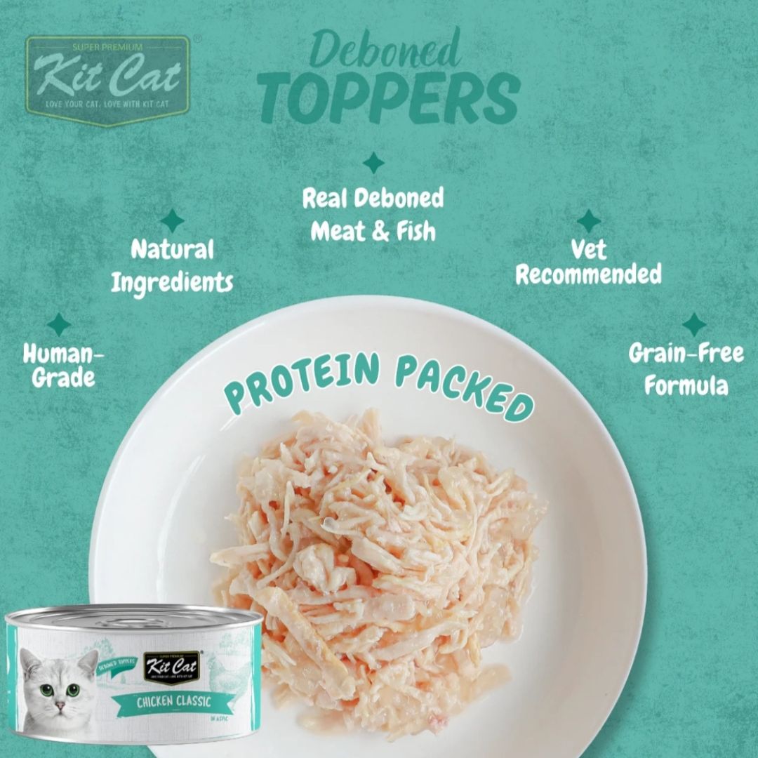 Kit Cat Deboned Toppers - Chicken Variants BUY 5 AND SAVE!