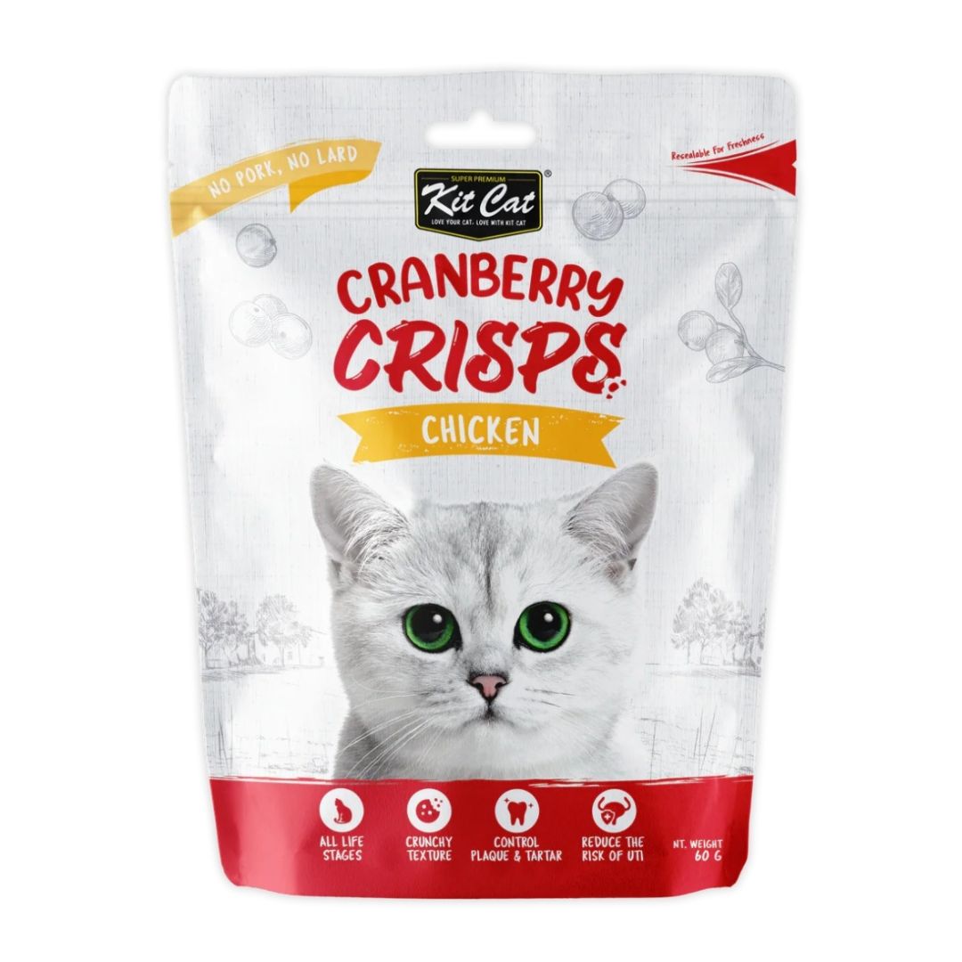 Kit Cat Cranberry Crisps (60g) BUY 4 GET 1 FREE!