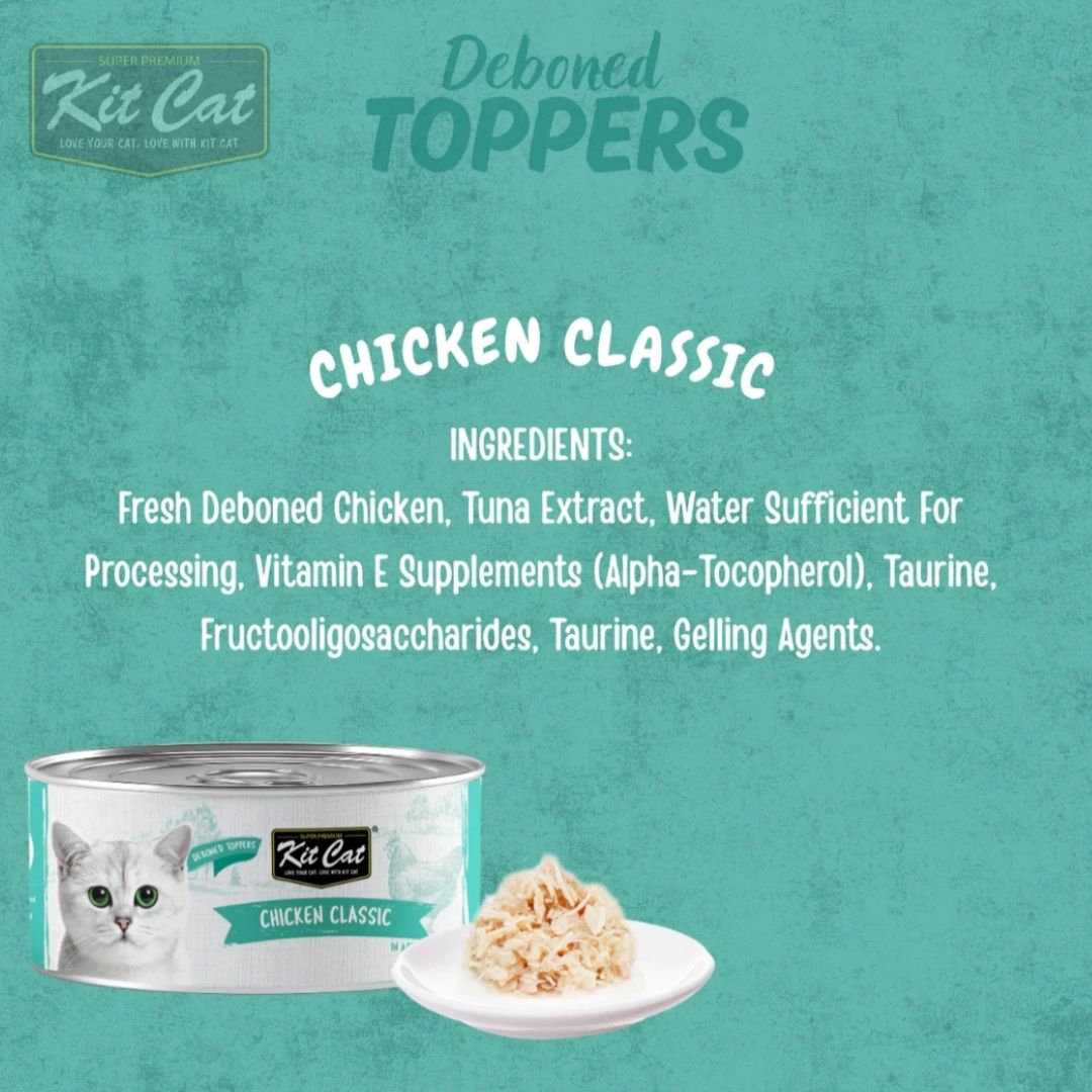 Kit Cat Deboned Toppers - Chicken Variants BUY 5 AND SAVE!