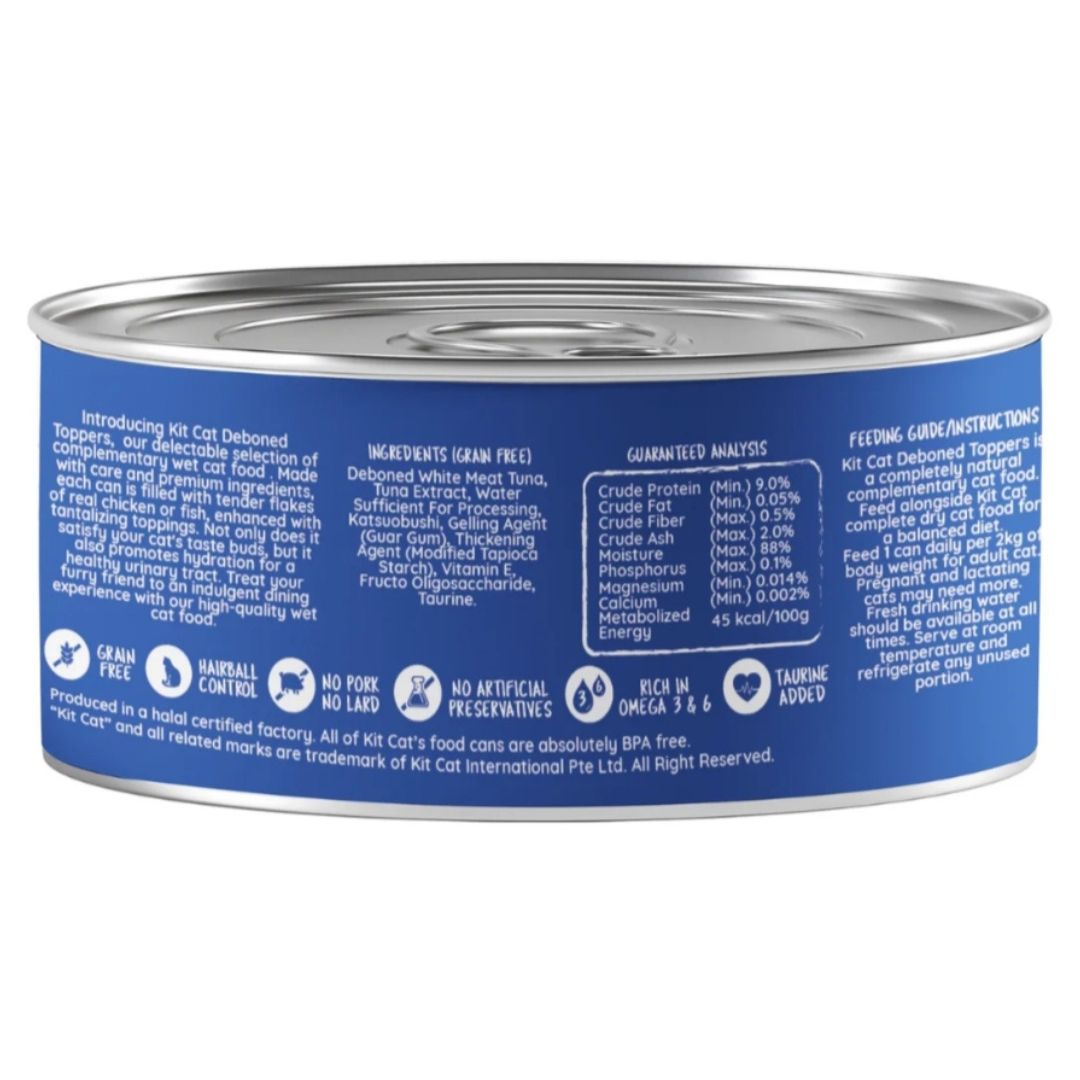 Kit Cat Deboned Toppers - Tuna Variants BUY 5 AND SAVE!