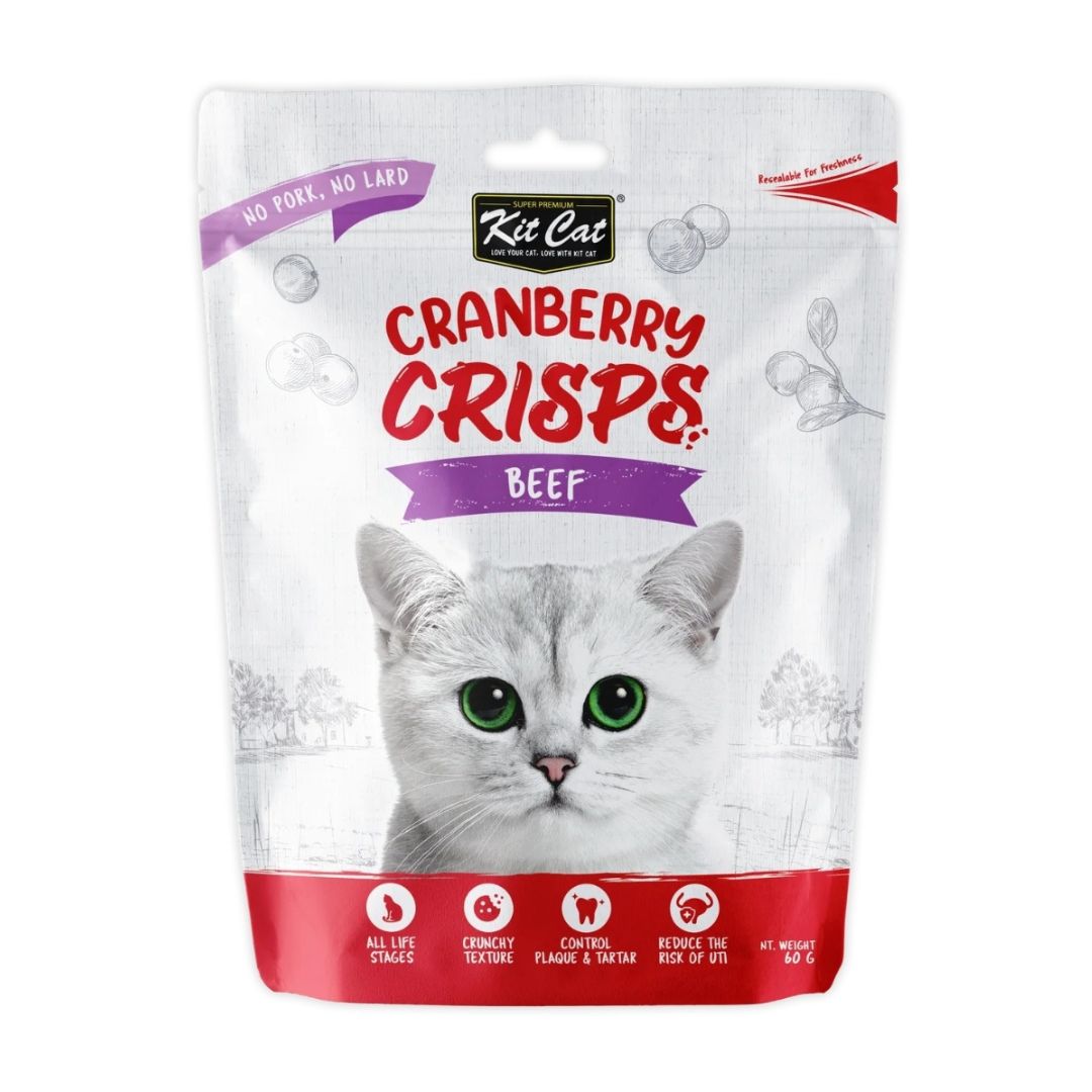 Kit Cat Cranberry Crisps (60g) BUY 4 GET 1 FREE!