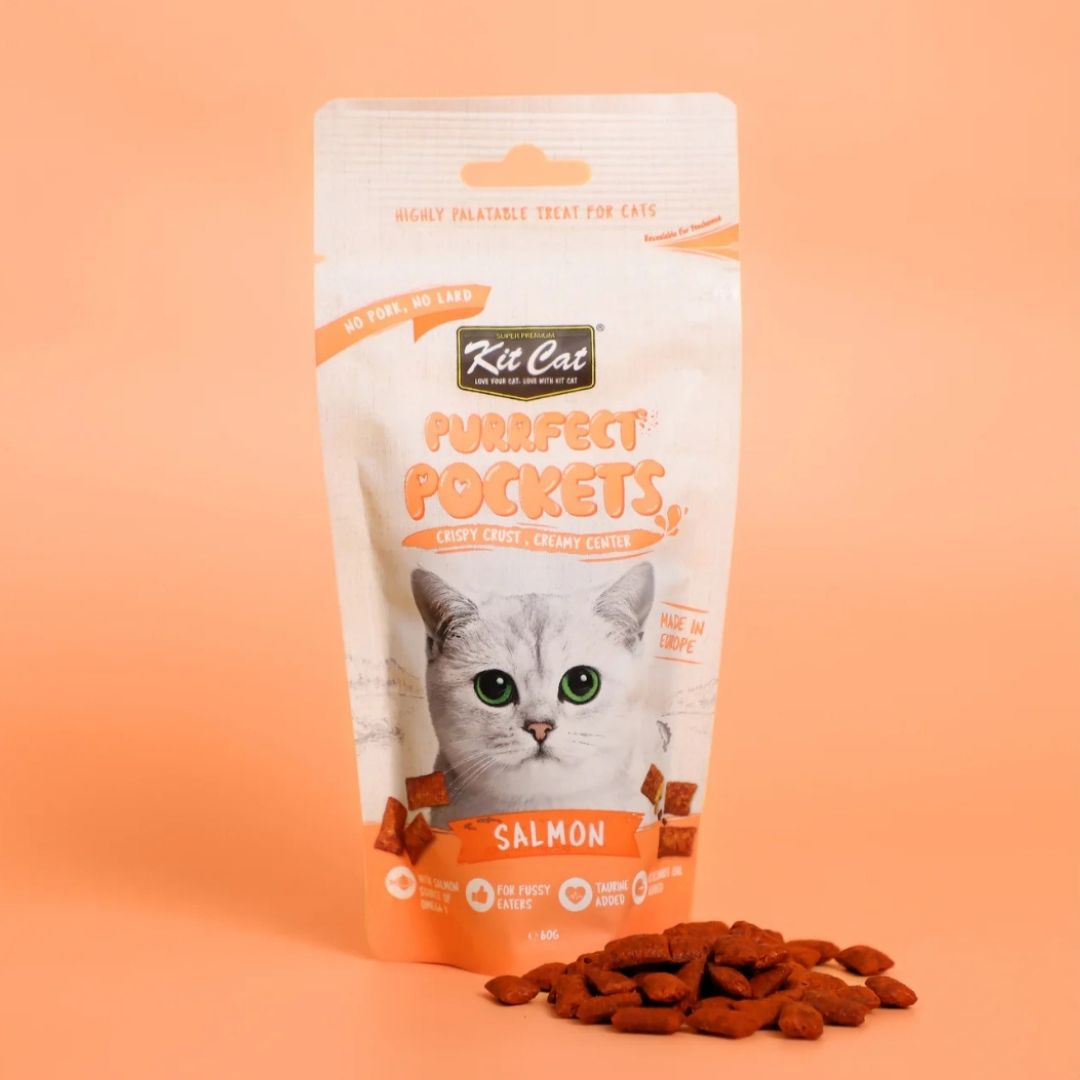 Kit Cat Purrfect Pockets 60g BUY 4 GET 1 FREE