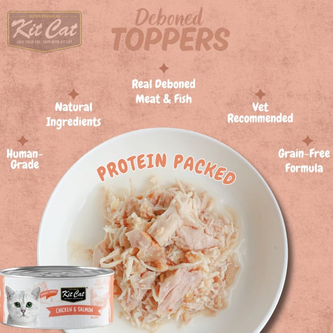 Kit Cat Deboned Toppers - Chicken Variants BUY 5 AND SAVE!
