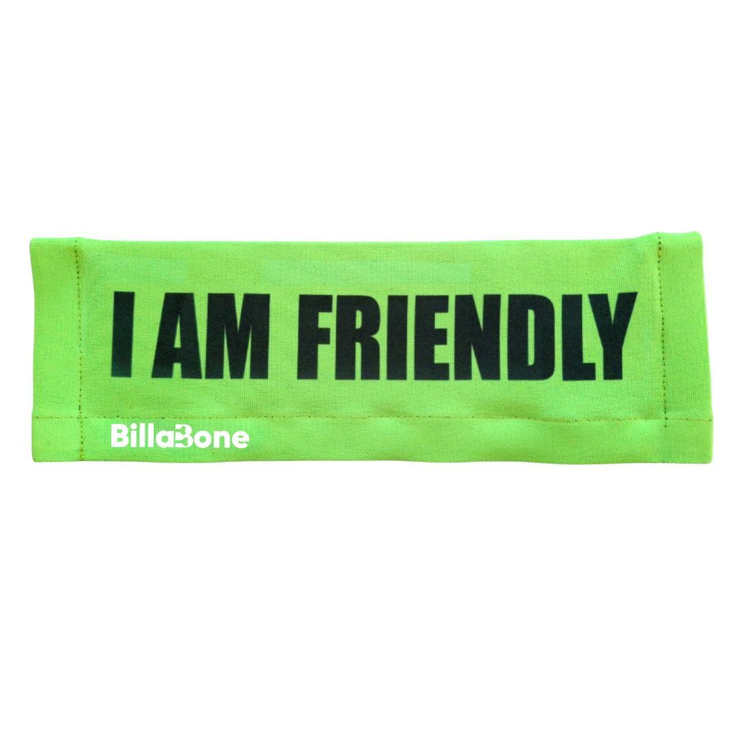 Billabone Lead Cover - "I Am Friendly" NEW!