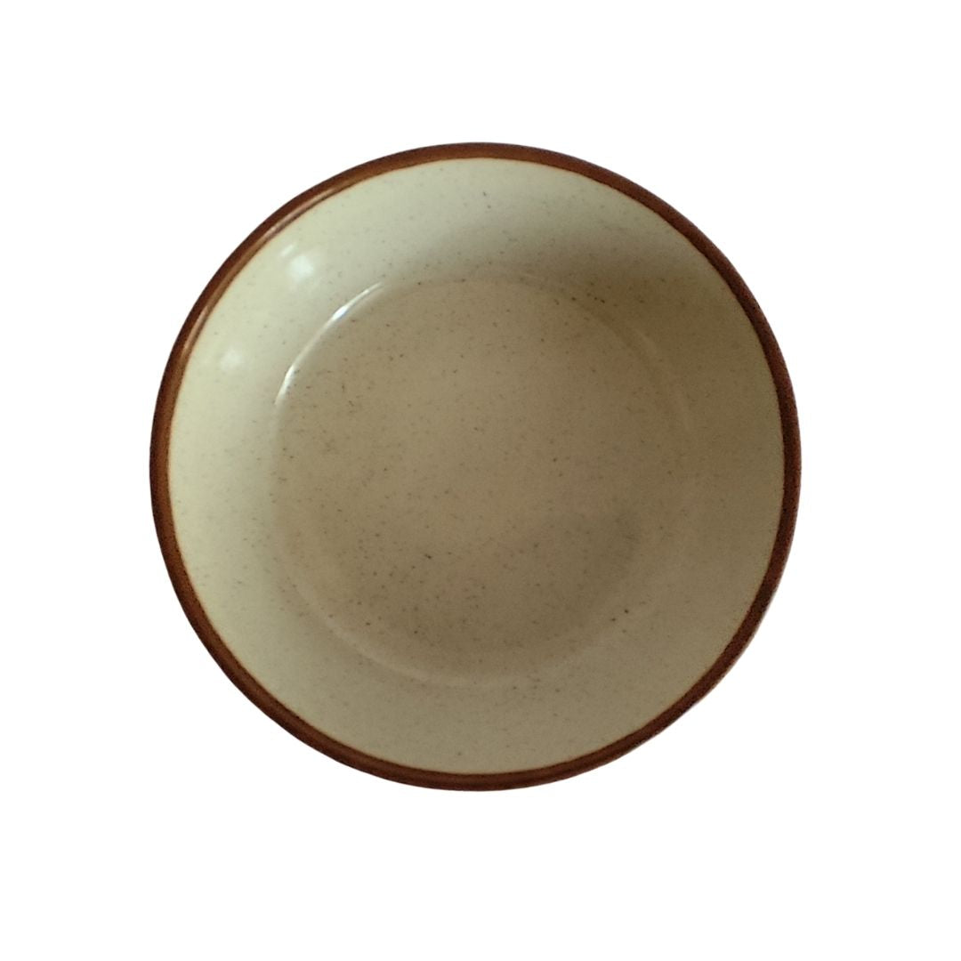 Small Animal Food & Water Bowls - Cinnamon Cream