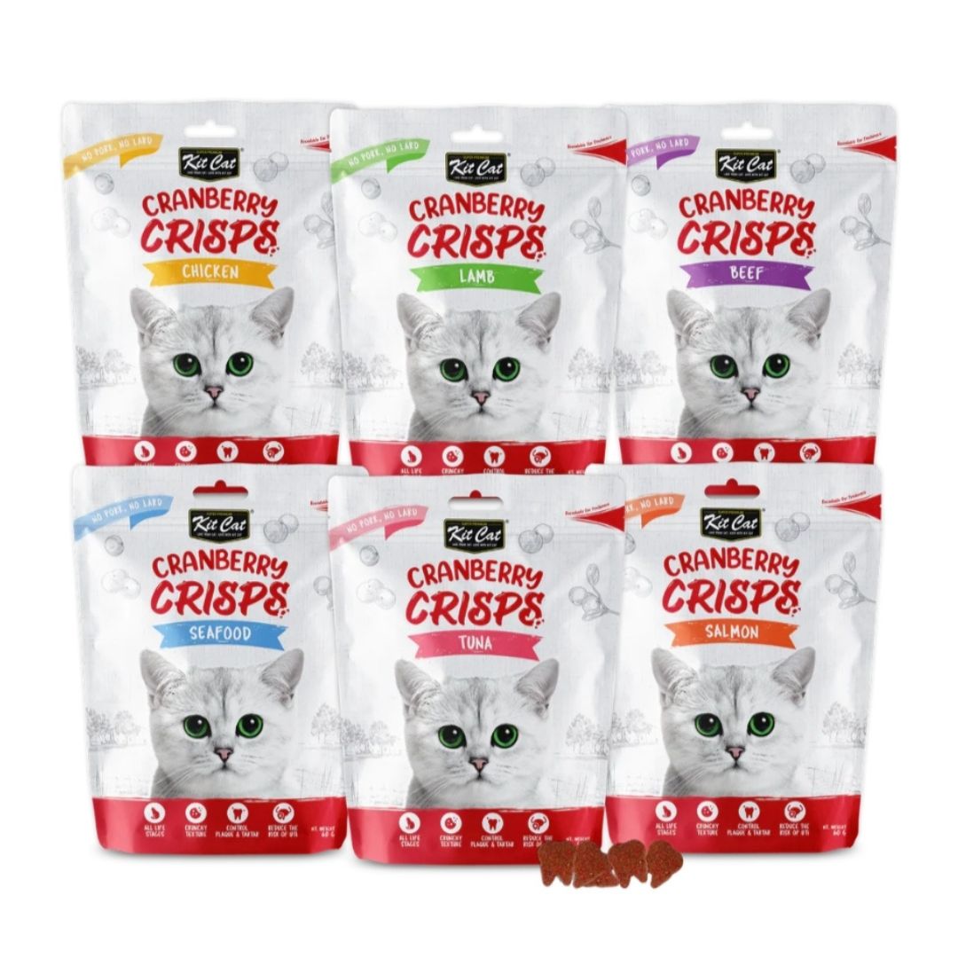Kit Cat Cranberry Crisps (60g) BUY 4 GET 1 FREE!