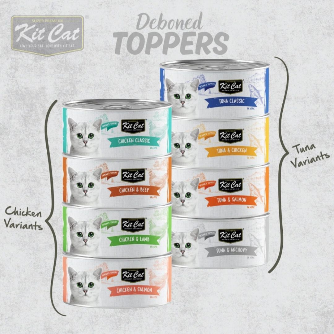 Kit Cat Deboned Toppers - Chicken Variants BUY 5 AND SAVE!
