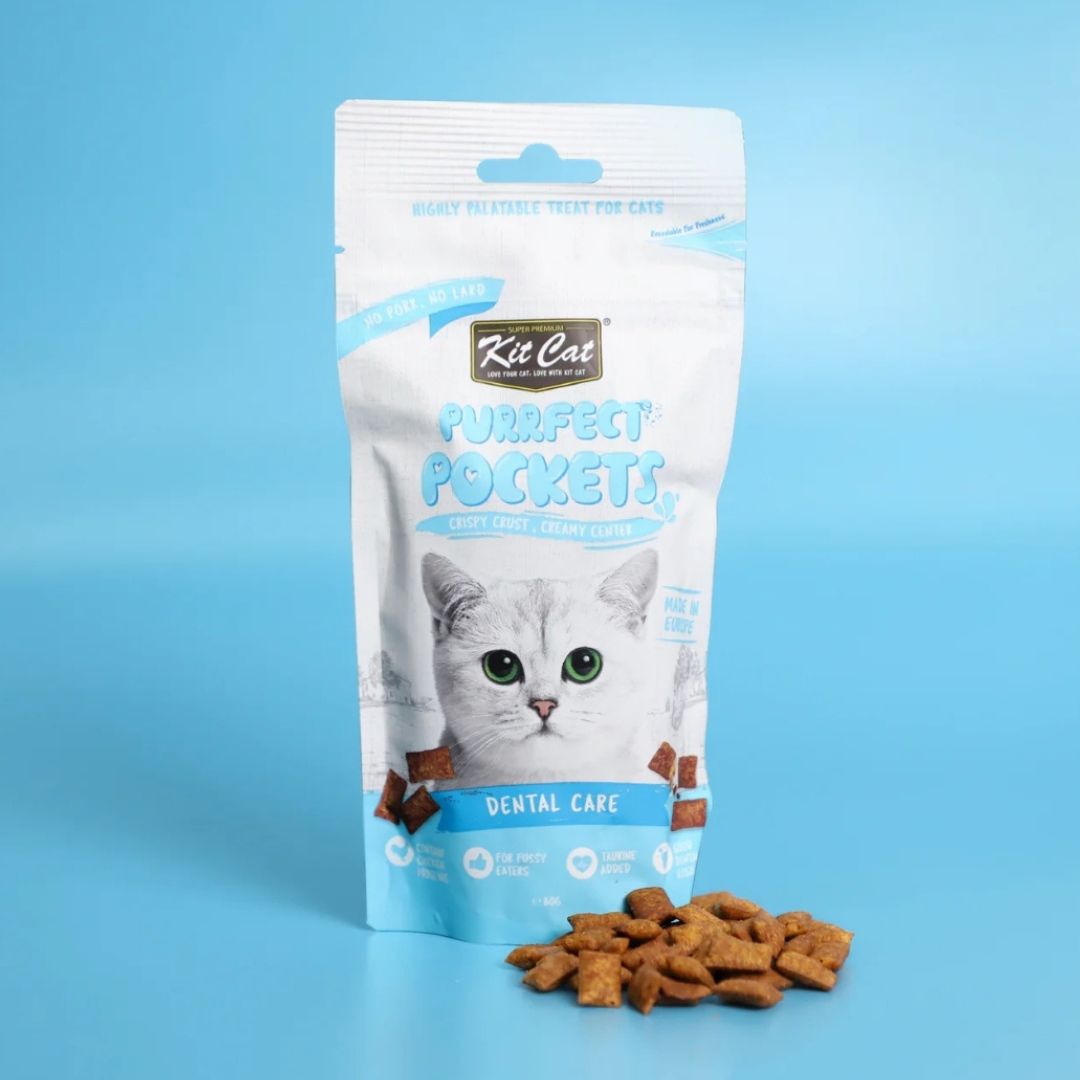 Kit Cat Purrfect Pockets 60g BUY 4 GET 1 FREE