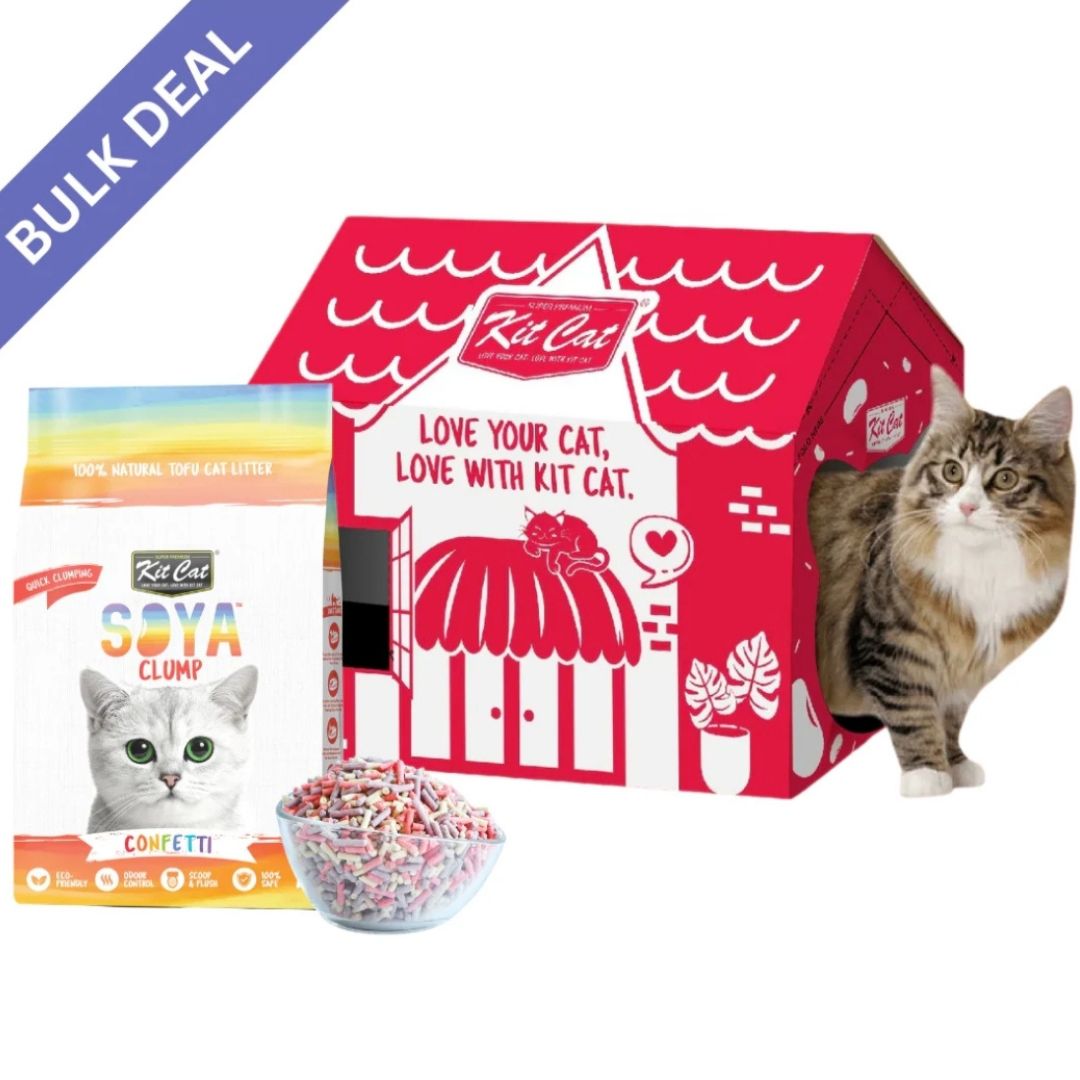 Kit Cat Soya Clump Cat Litter Bulk Deal (7L x 6)