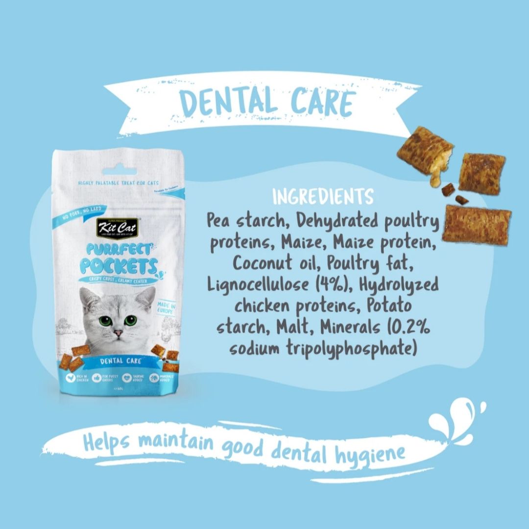 Kit Cat Purrfect Pockets 60g BUY 4 GET 1 FREE