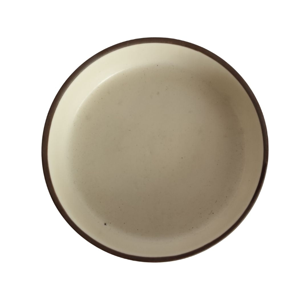Small Animal Food & Water Bowls - Vanilla Stone