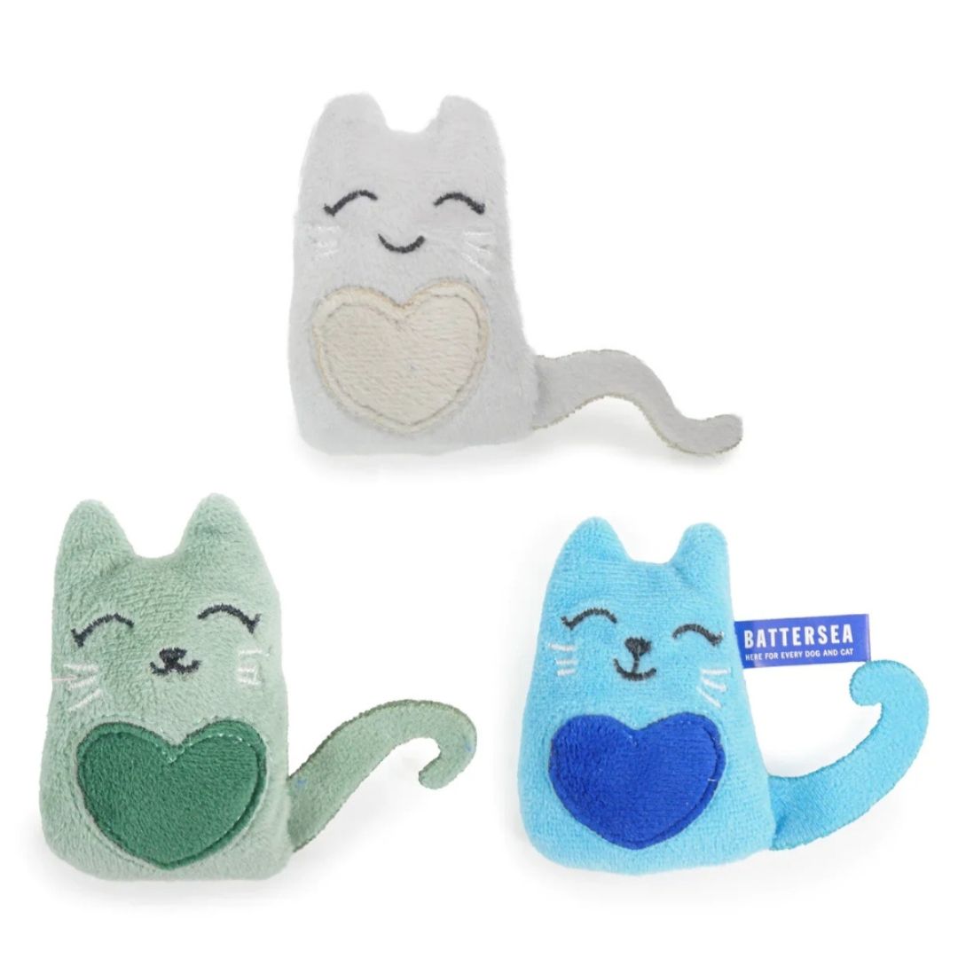 Battersea Catnip Cats (3PC)