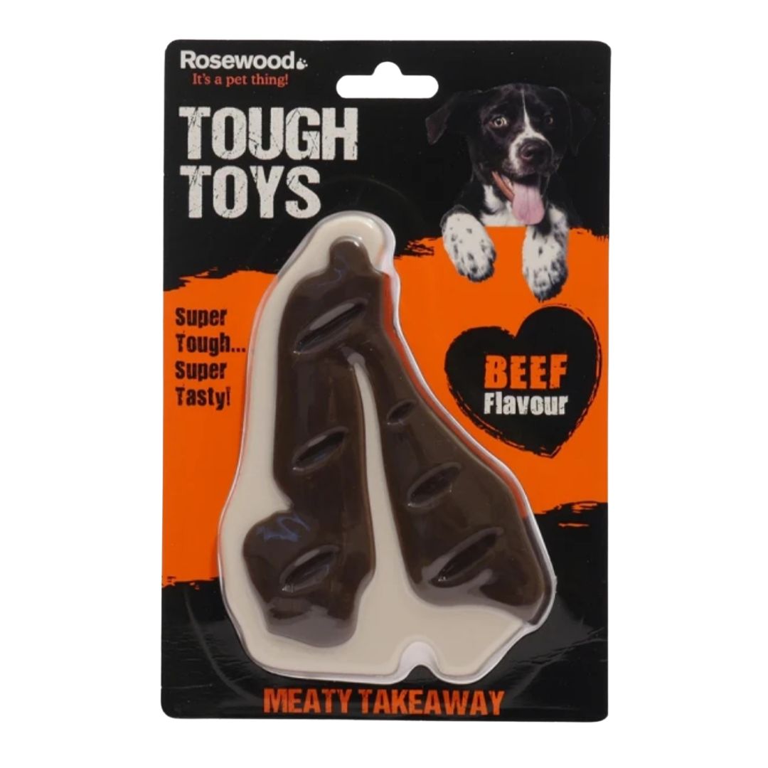 Tough Toys Meaty Beef Takeaway Steak