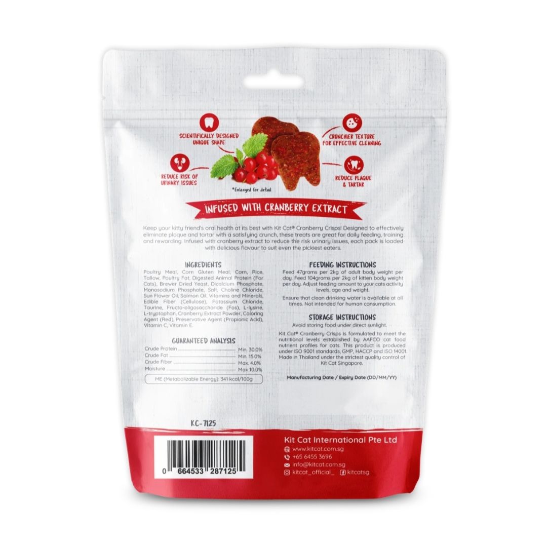 Kit Cat Cranberry Crisps (60g) BUY 4 GET 1 FREE!