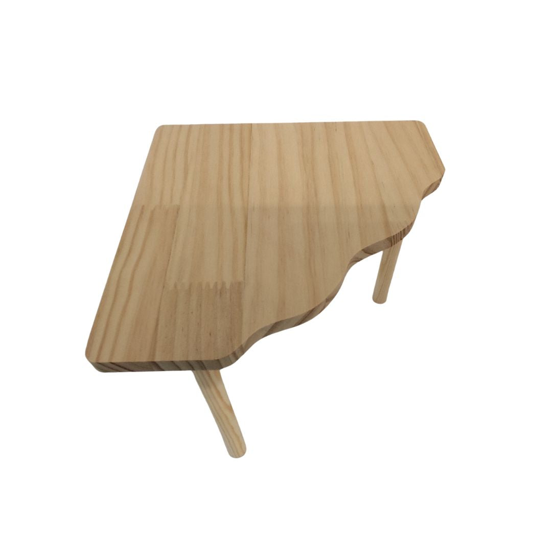 Wooden Triangle Hamster Platform
