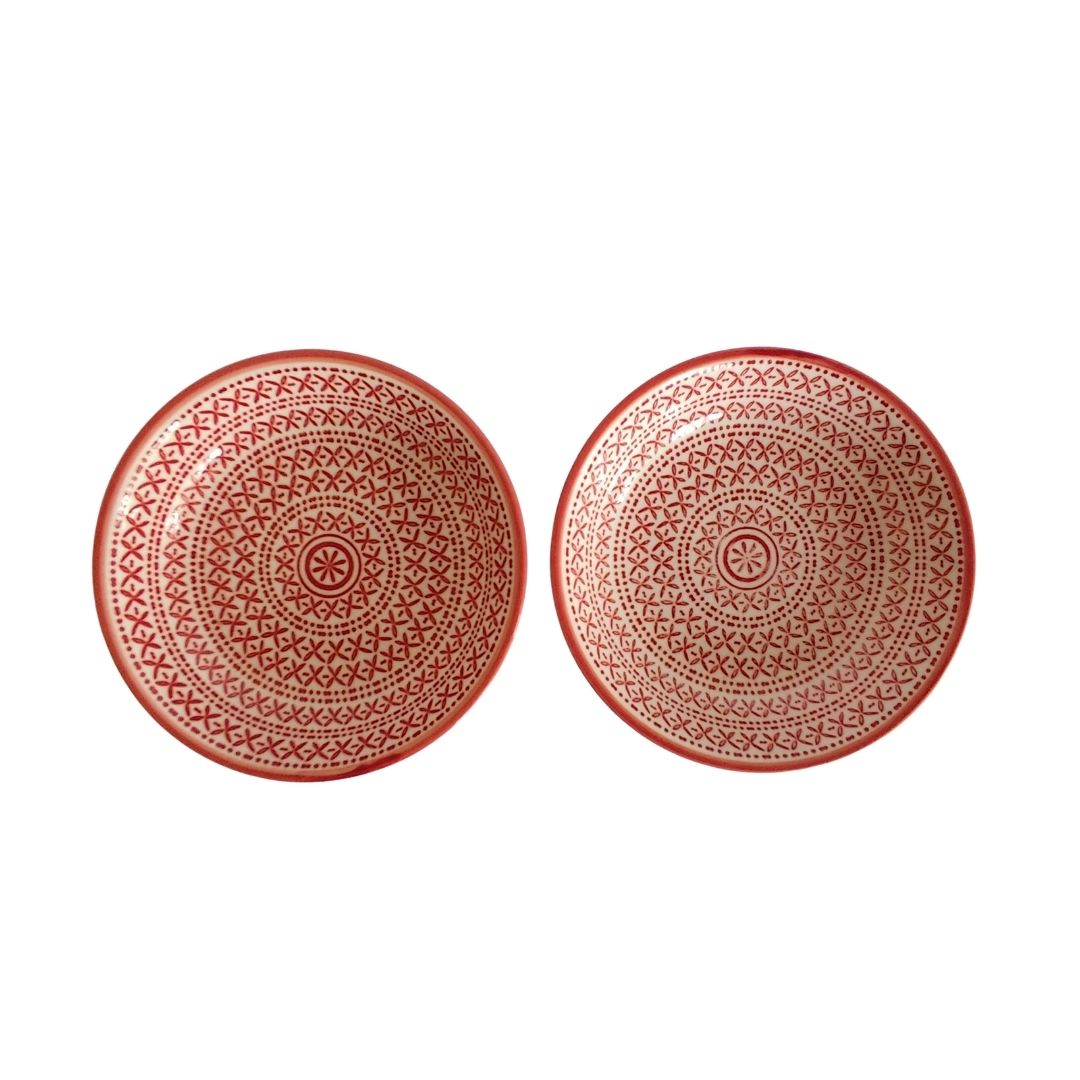 Small Animal Food & Water Bowls - Cinnamon & Sugar