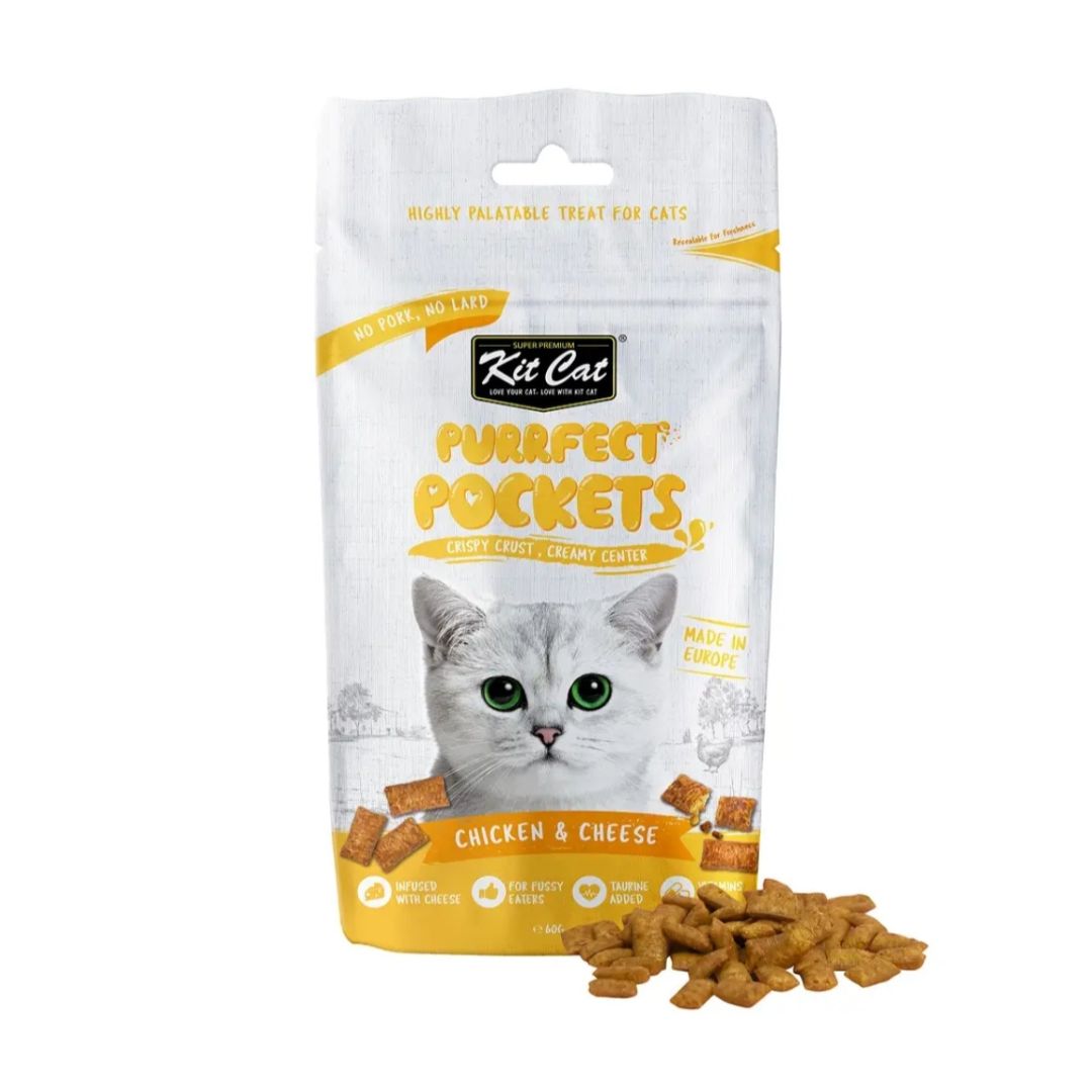 Kit Cat Purrfect Pockets 60g BUY 4 GET 1 FREE