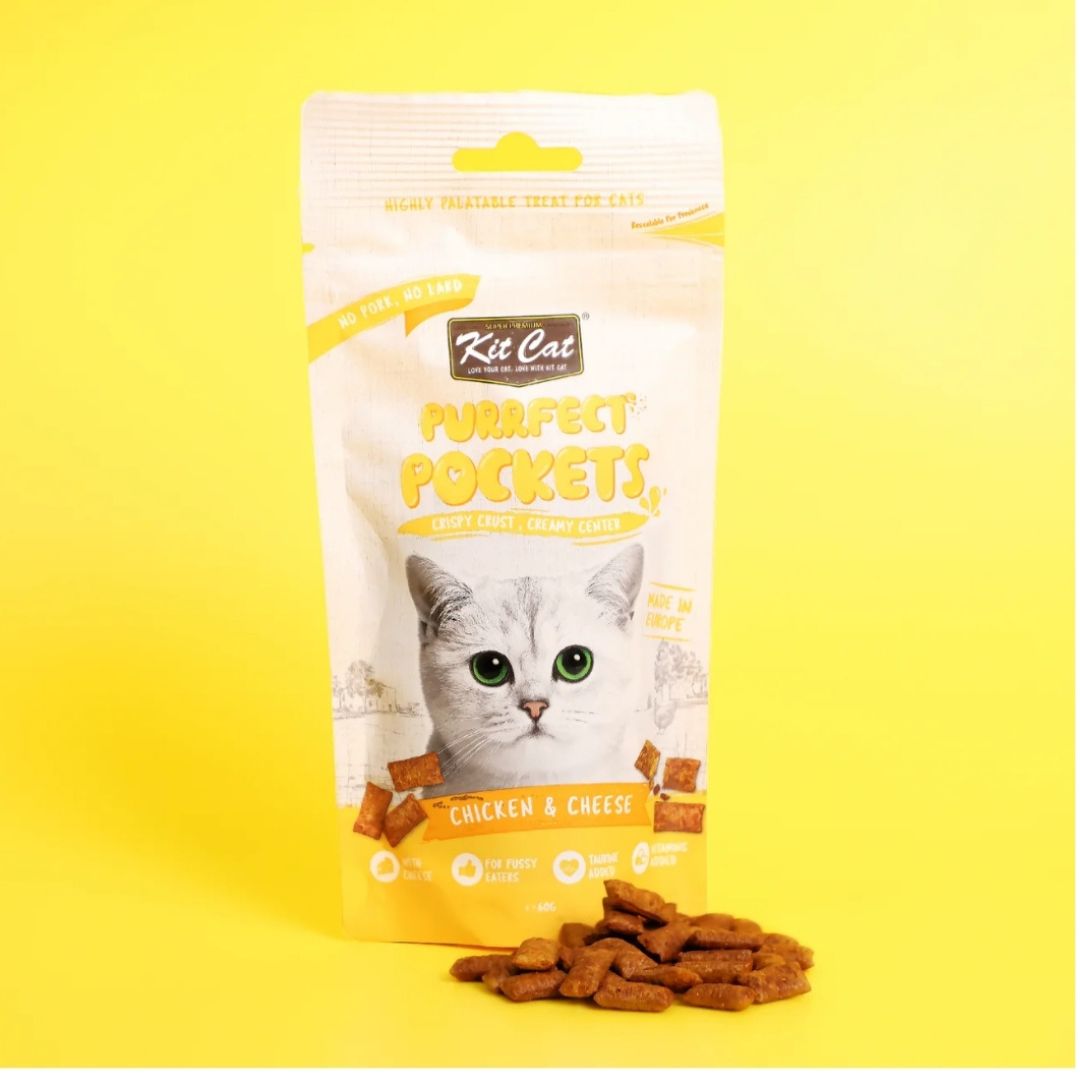Kit Cat Purrfect Pockets 60g BUY 4 GET 1 FREE