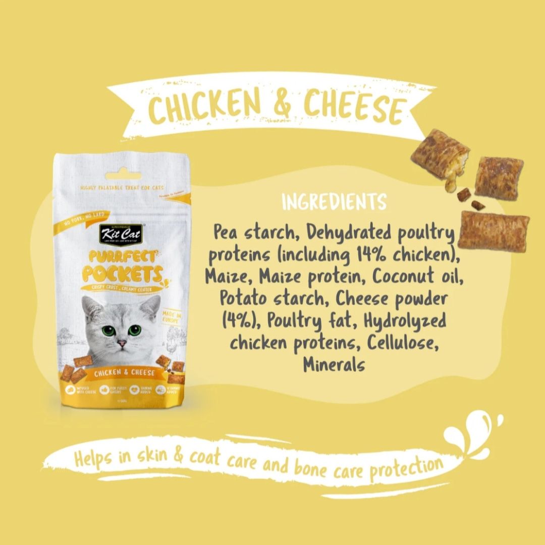 Kit Cat Purrfect Pockets 60g BUY 4 GET 1 FREE