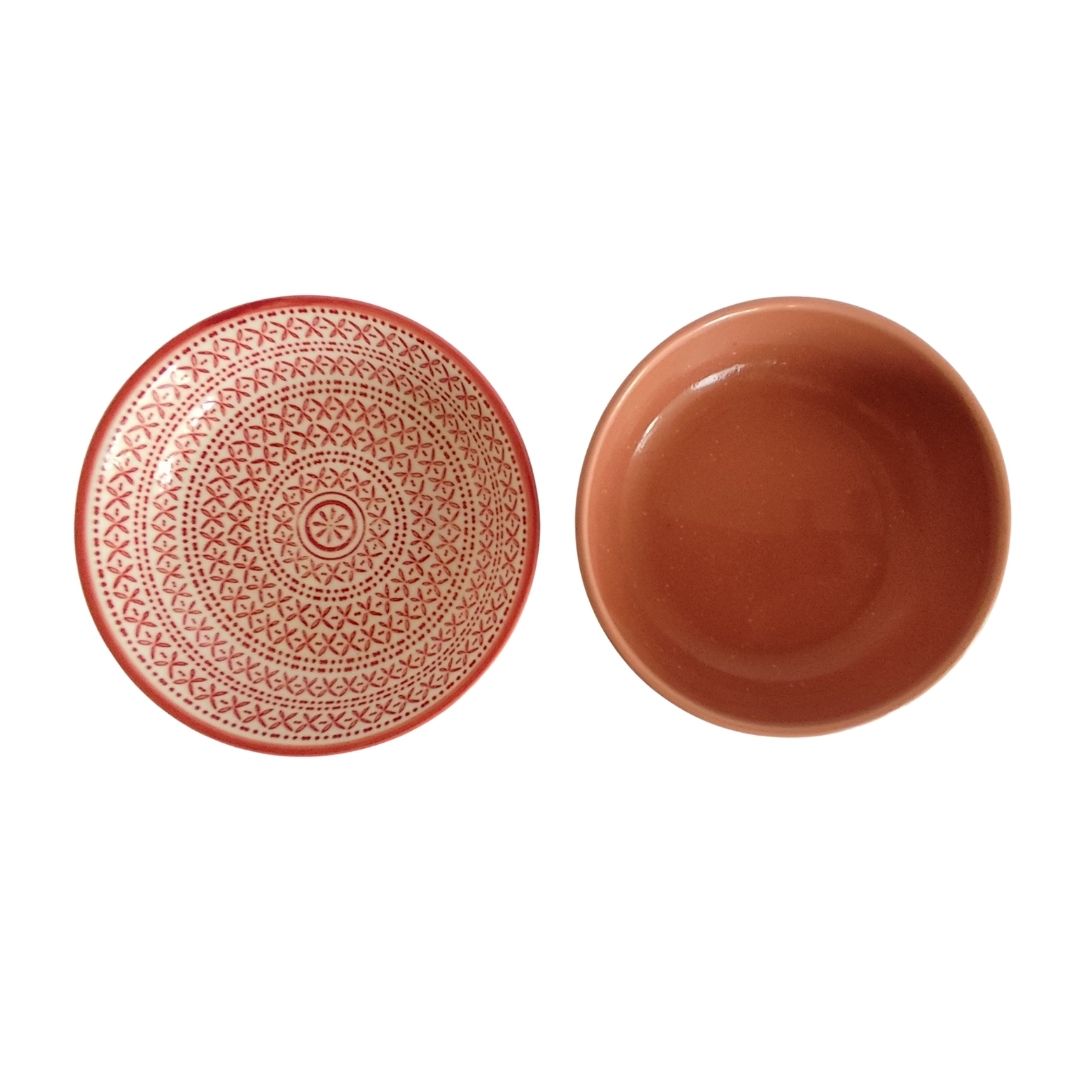 Small Animal Food & Water Bowls - Cinnamon & Sugar