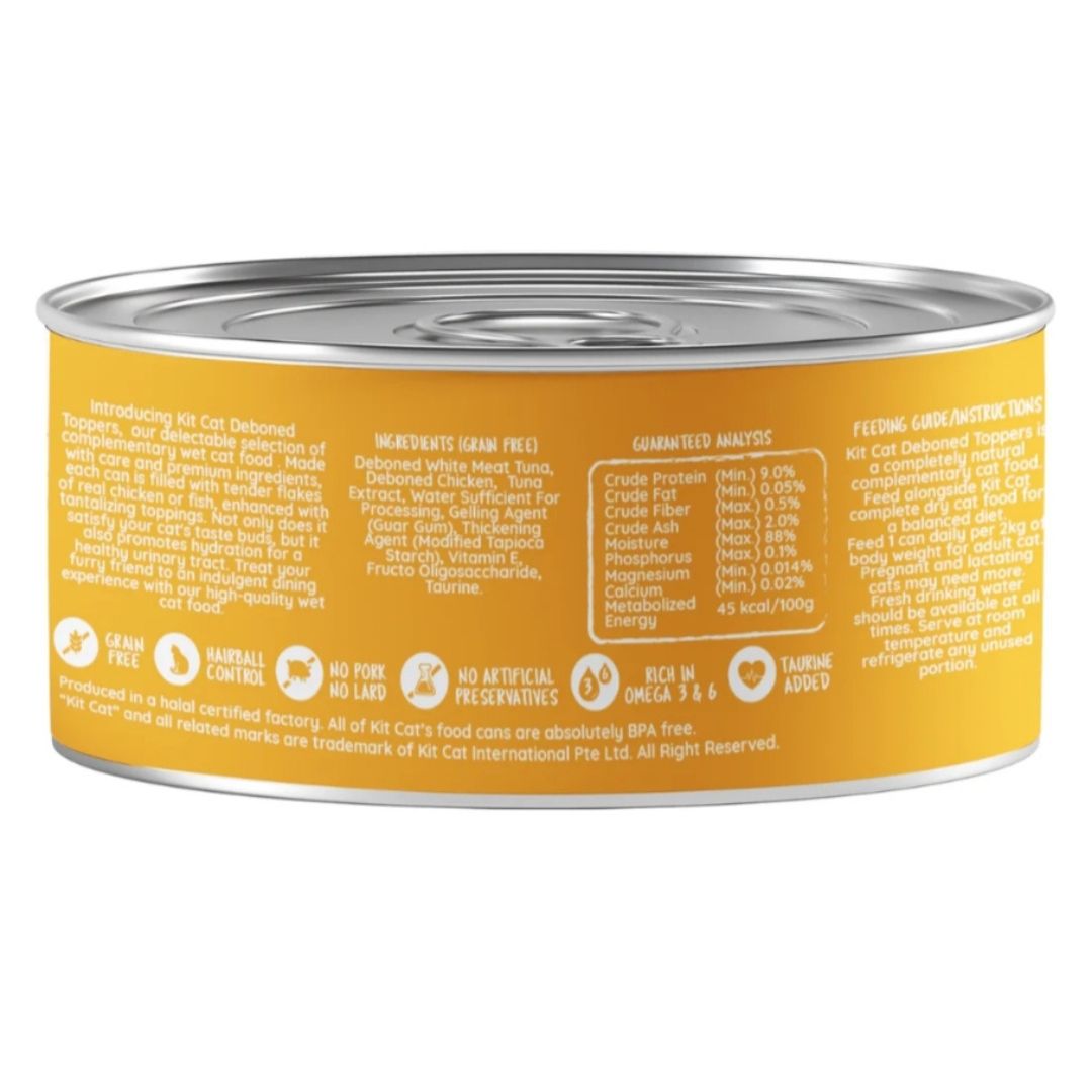 Kit Cat Deboned Toppers - Tuna Variants BUY 5 AND SAVE!