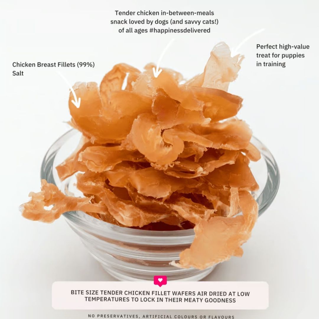 NutriFlex® Training Treats - Free Range Chicken Fillet Tender Bites For Dogs (200g)