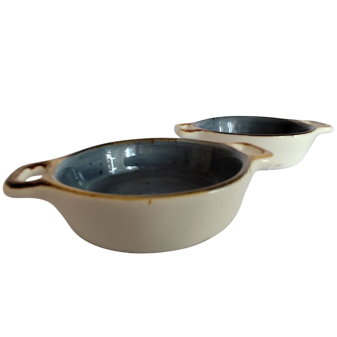 Small Animal Food & Water Bowls - Trendy Blue