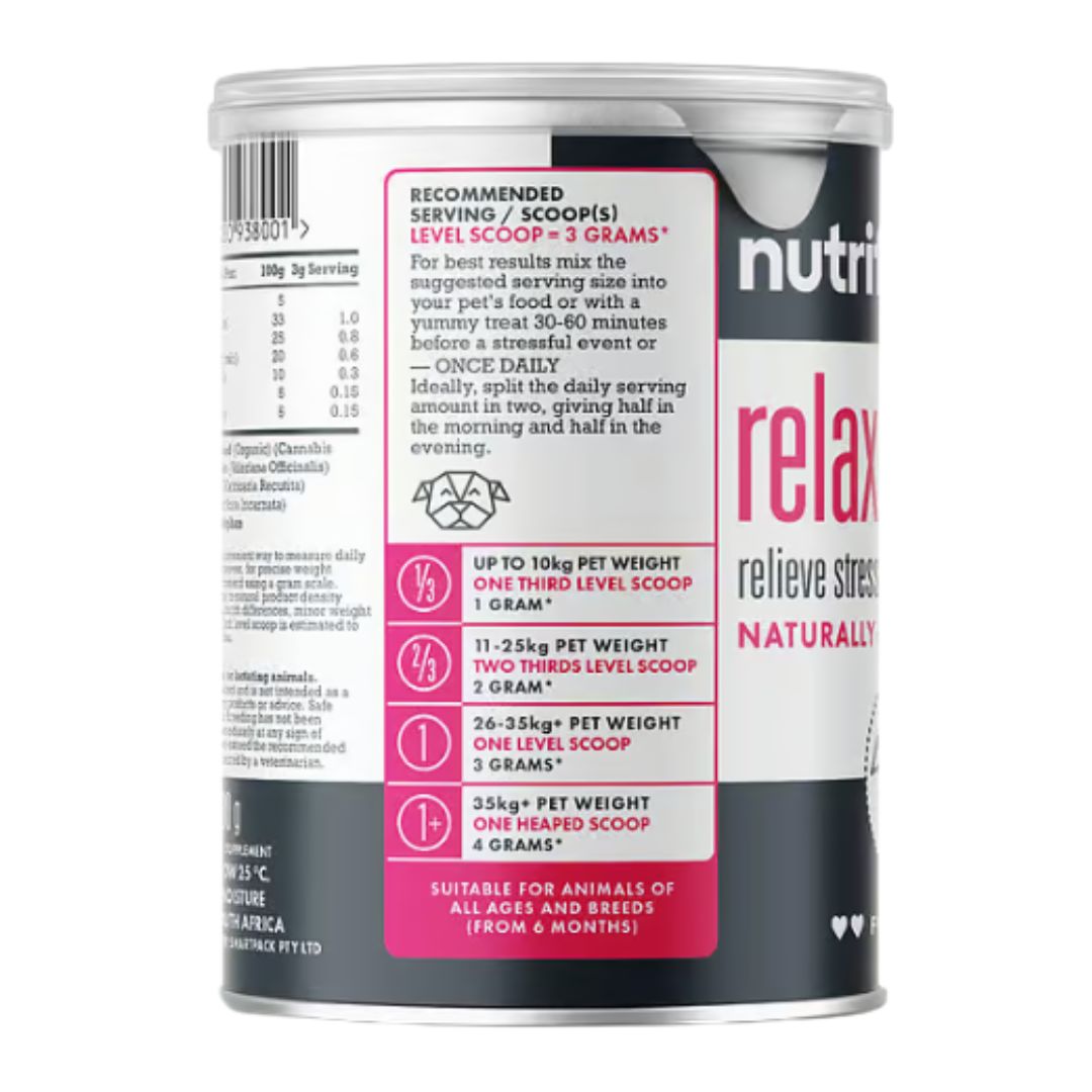 NutriFlex® RelaxMax - High Strength Calming Botanicals for Dogs