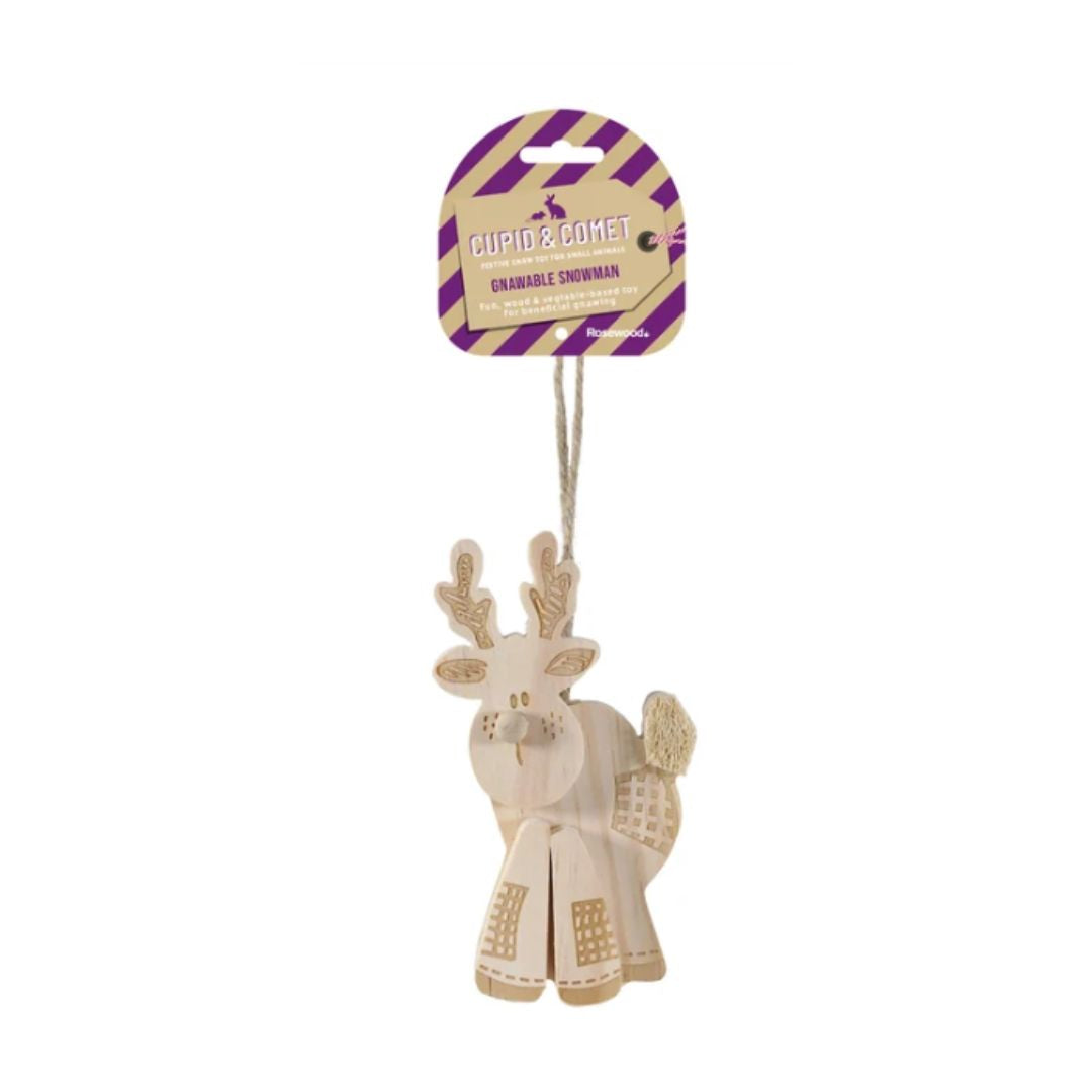 Patchwork Reindeer Gnaw