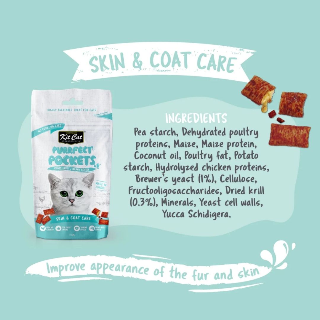 Kit Cat Purrfect Pockets 60g BUY 4 GET 1 FREE