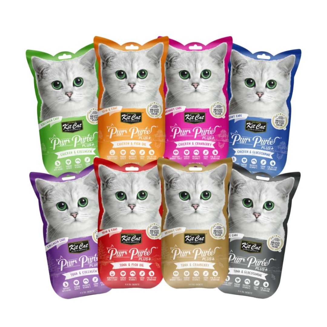 Purr Puree Plus+ Single Sachets (15g)