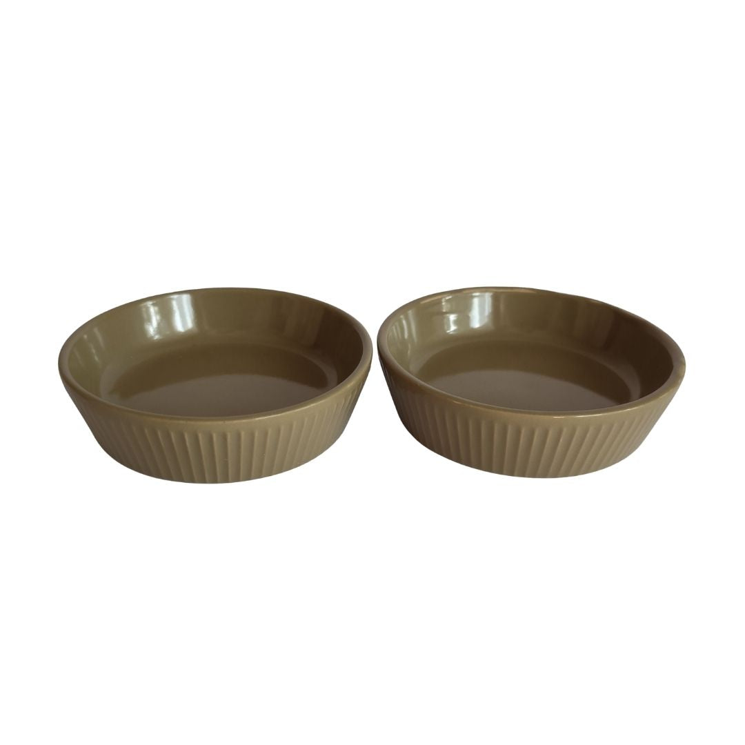 Small Animal Food & Water Bowls - Mud