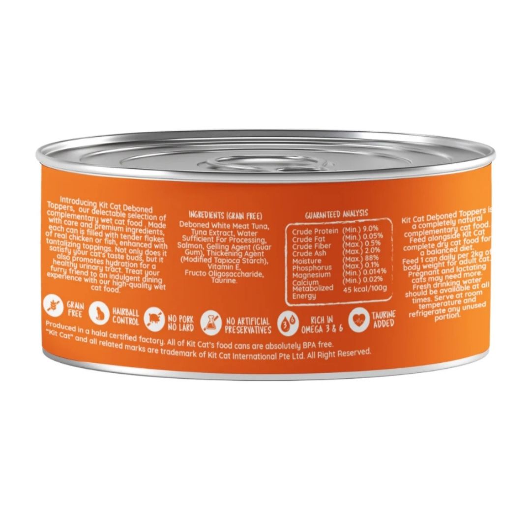 Kit Cat Deboned Toppers - Tuna Variants BUY 5 AND SAVE!