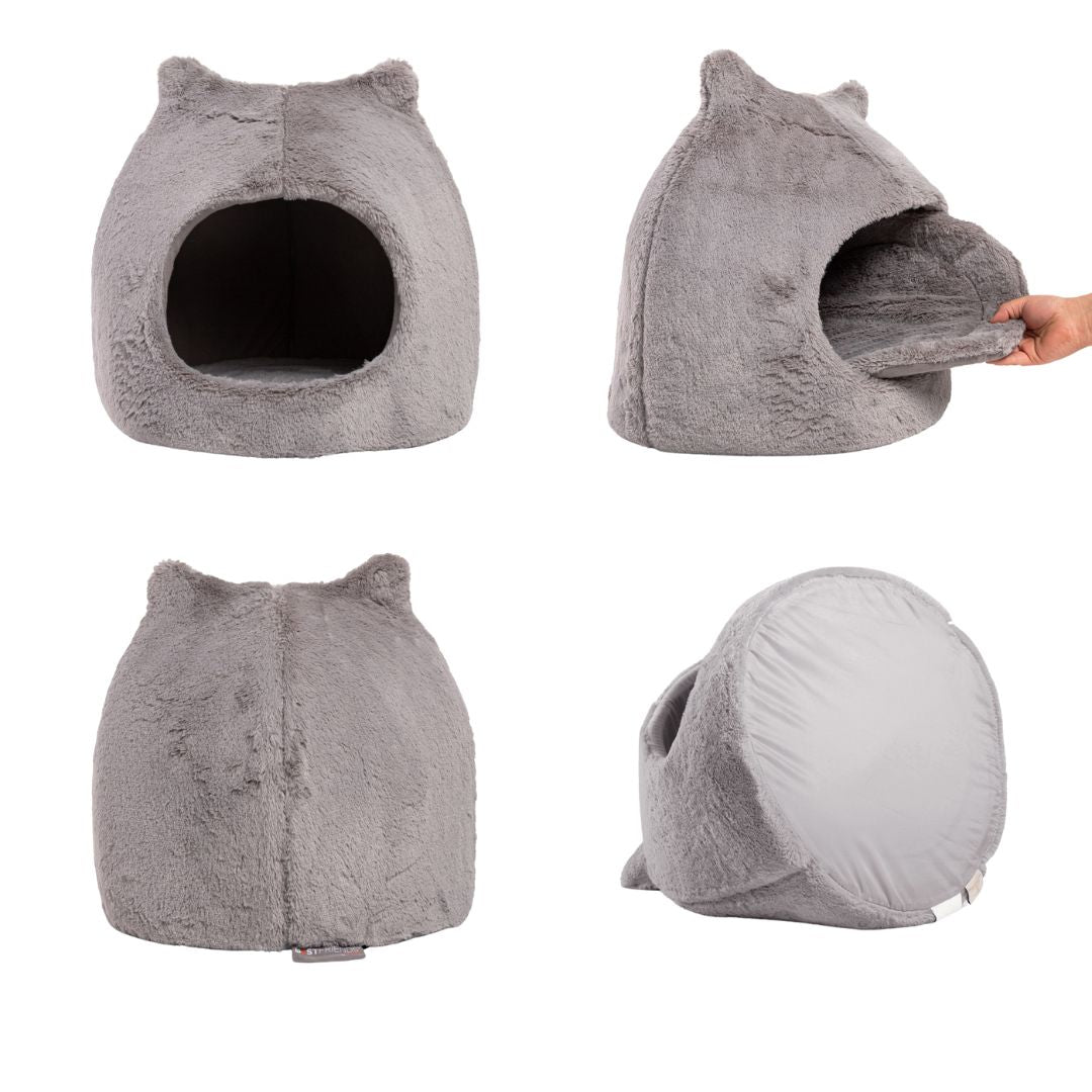Best Friends by Sheri Meow Hut Fur Bed