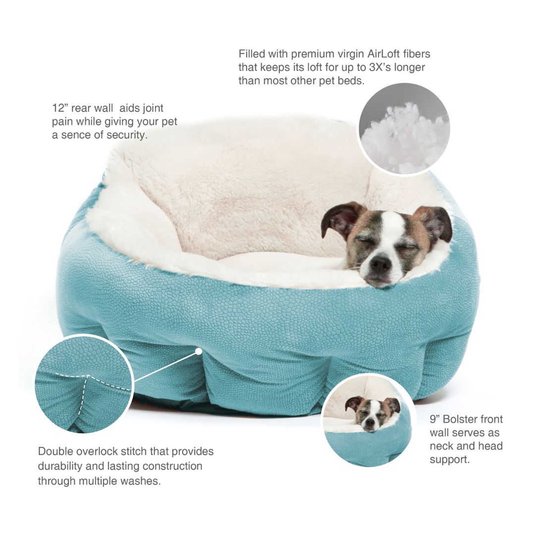 Best Friends by Sheri Deep Dish IIan Cuddler Dog and Cat Bed