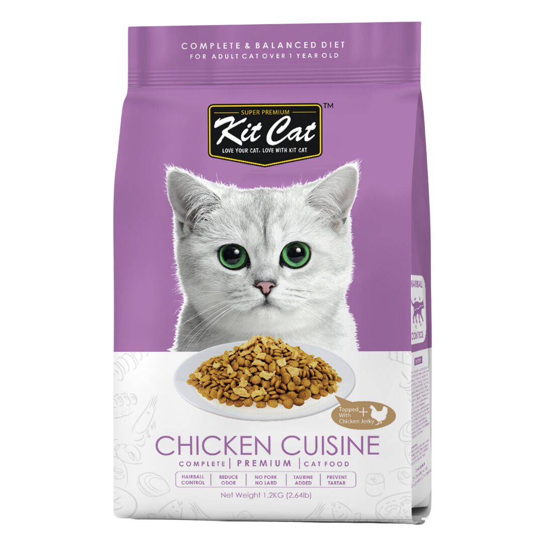 Kit Cat Chicken Cuisine (Hairball Control)