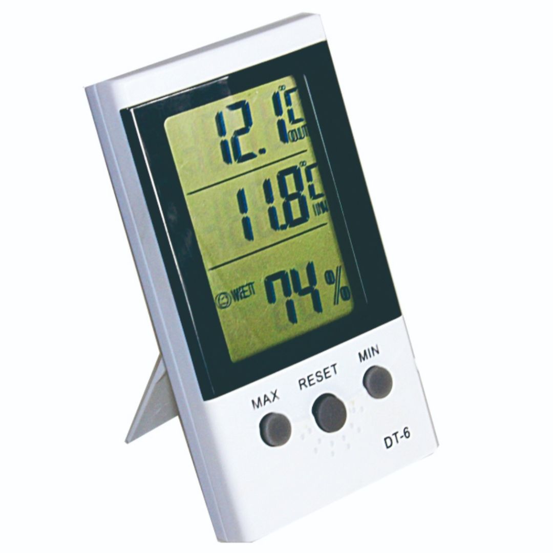 Digital Thermometer & Hygrometer: DT-6