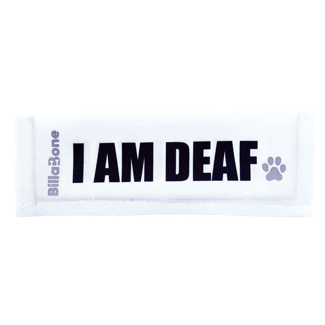 Billabone Lead Cover - "I Am Deaf" NEW!