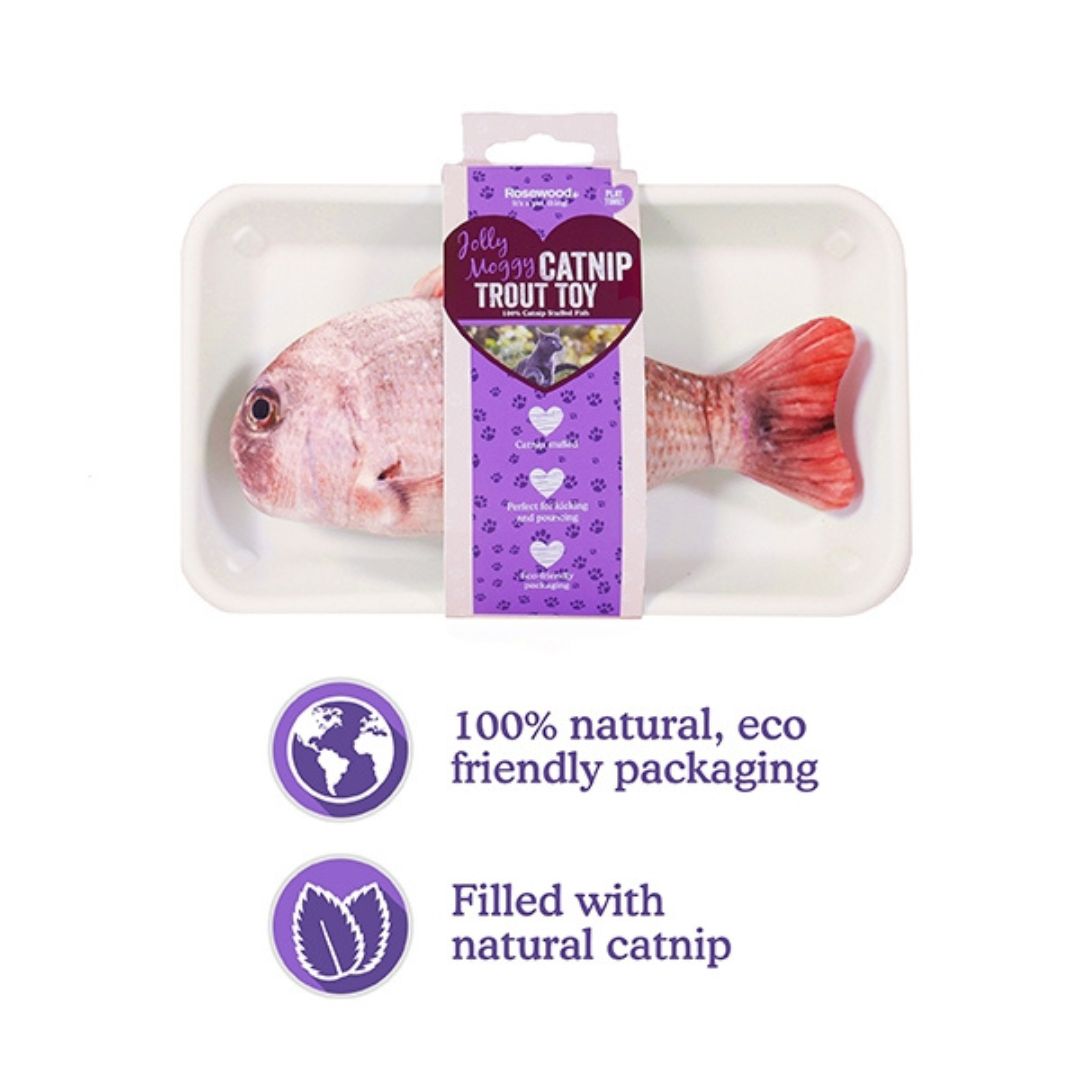 Jolly Moggy Natural Catnip Red Snapper !NEW!