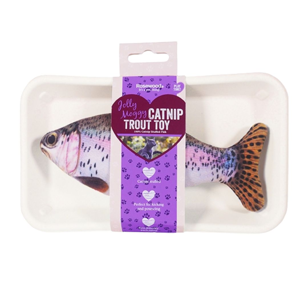 Jolly Moggy Natural Catnip Trout