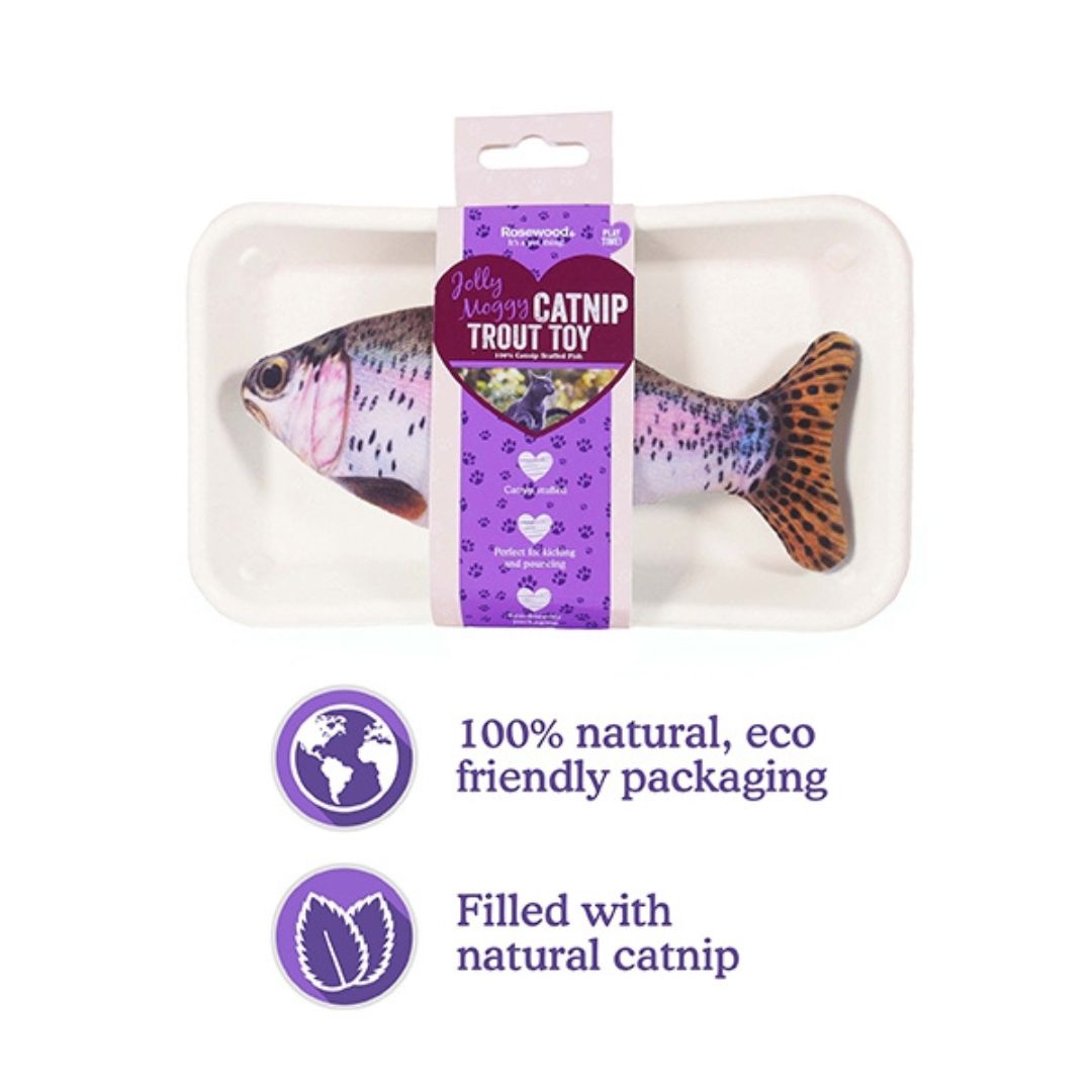 Jolly Moggy Natural Catnip Trout