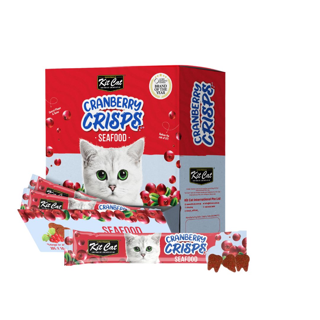 Kit Cat Cranberry Crisps Bulk (20g x 50 packs) NEW!