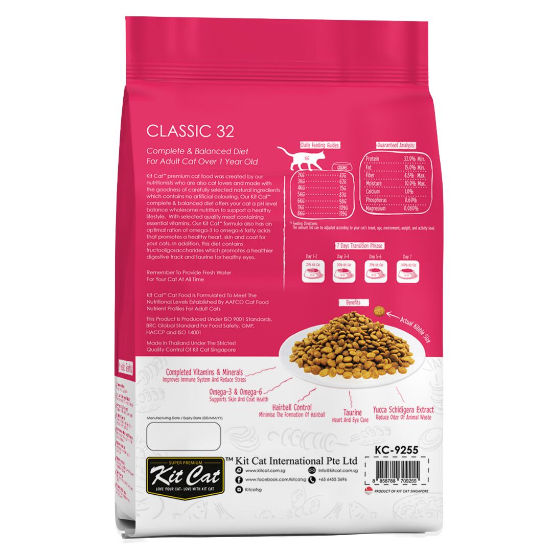Kit Cat Classic 32 (Taurine Added)