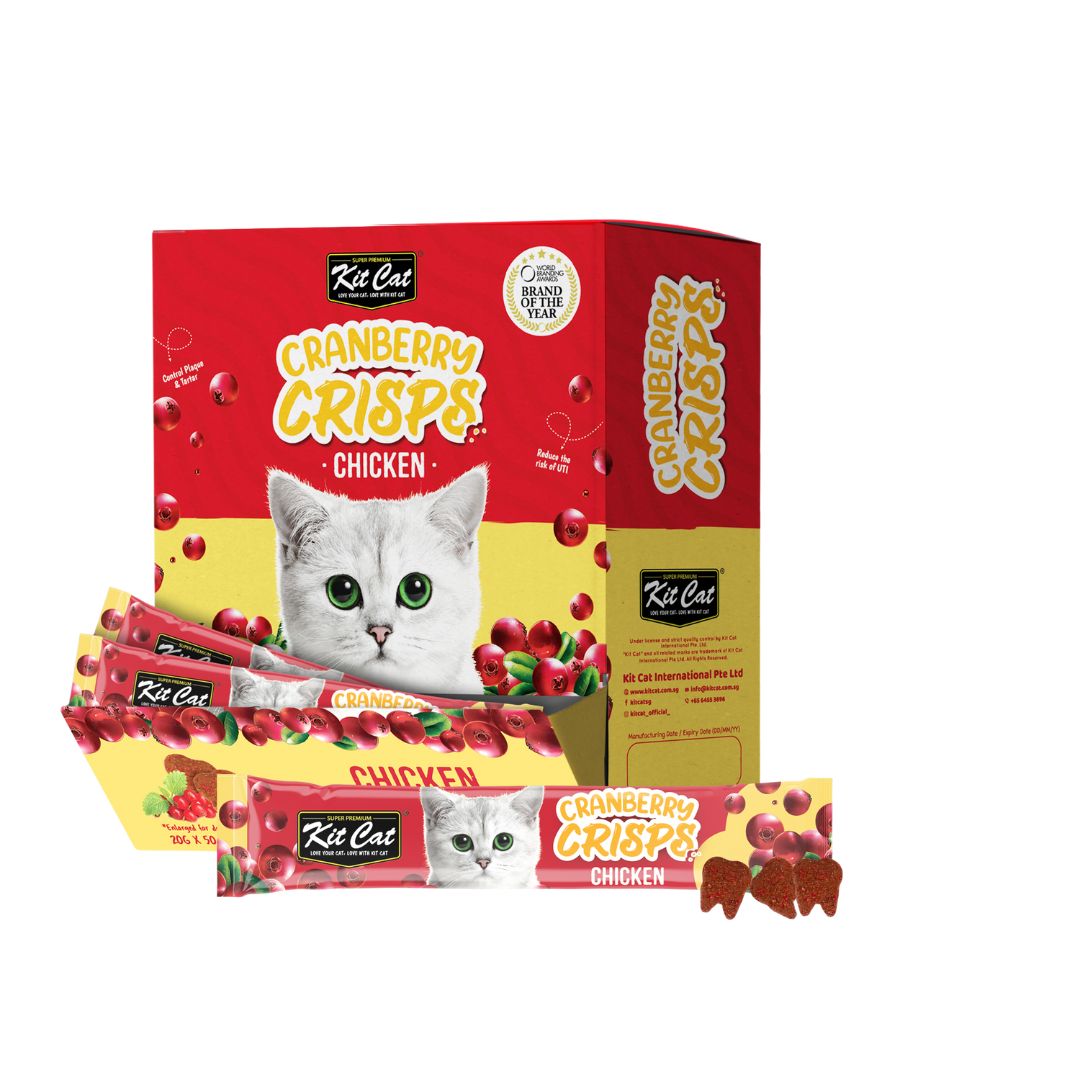 Kit Cat Cranberry Crisps Bulk (20g x 50 packs) NEW!