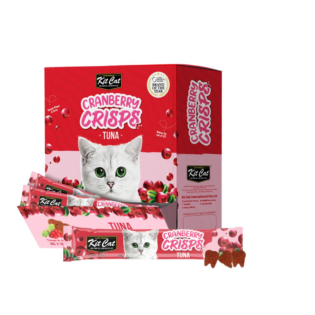 Kit Cat Cranberry Crisps Bulk (20g x 50 packs) NEW!