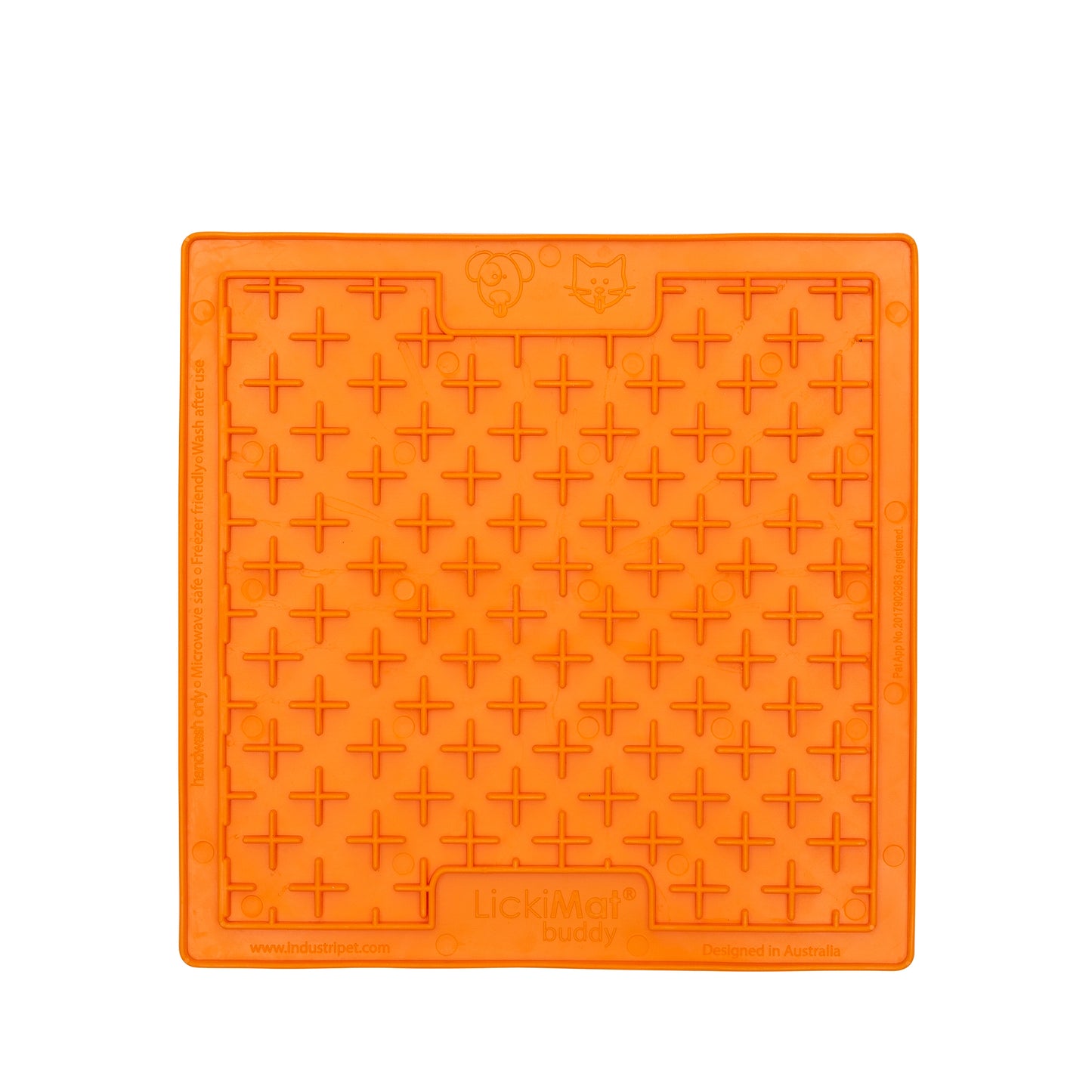 LickiMat Buddy for Dogs Orange